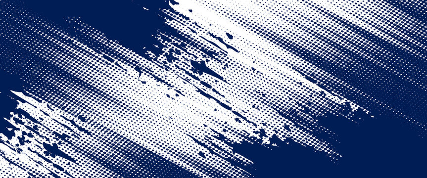 Abstract halftone wave dots background. Futuristic twisted grunge pattern, dots, circles. Vector modern optical pop art texture for posters, business cards and etc