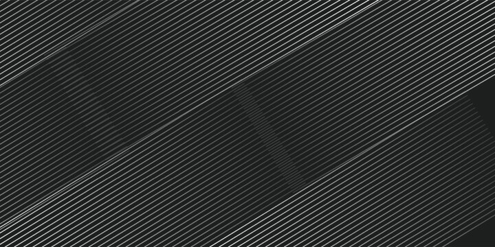 Slant line halftone gradation texture. Fading diagonal stripe gradient background. Black oblique pattern backdrop. Vanishing thin parallel line wallpaper for overlay