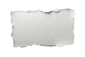 Fototapeta premium Blank pieces of ripped teared sheets with jagged edges. Background scraps of torn white paper