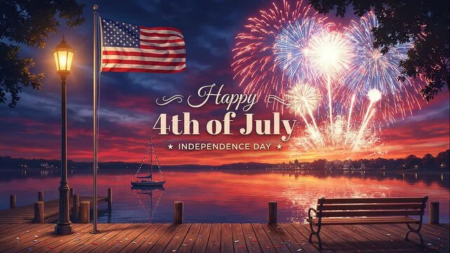 Independence Day Fireworks Display.