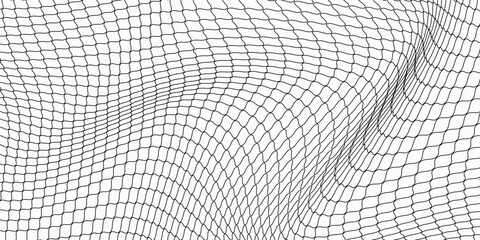 Mesh texture for fishing nets. Seamless pattern for sportswear or soccer goal, volleyball net, basketball hoop, hockey, athletics. Abstract net background for sports © Faisol