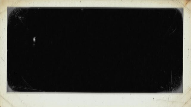 Vintage Super 8 mm Film Overlay with Grain Dust Scratches and Grunge Texture.
