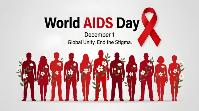 World aids day global unity to end the stigma on december 1