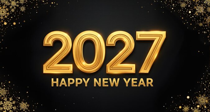 Celebrate the arrival of 2027 with a joyous new year
