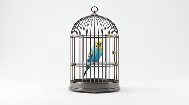 bird in cage