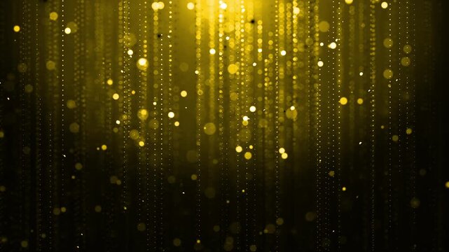 Abstract Digital Rain Technology Background