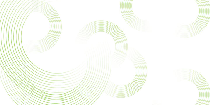 Mint green & white gradient wavy pattern tech circle lines like stripes dynamic abstract vector illustrator design with modern minimalist background used as presentation, art, motion, graphics etc