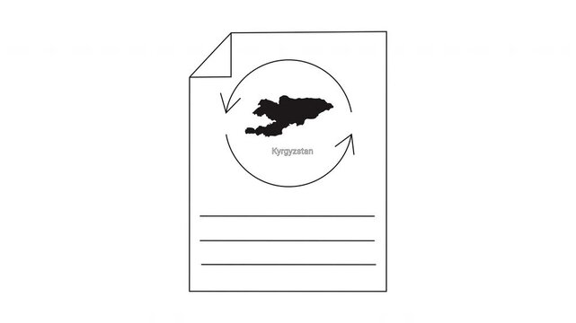 Document with spaceship icon and circular arrows.