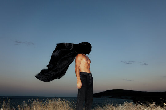 Abstract Anonymous Conceptual Portrait Of A Man