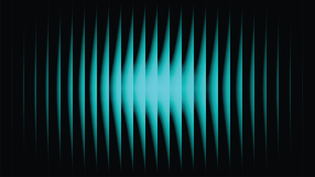 Colorful vertical light trails from digital data flow