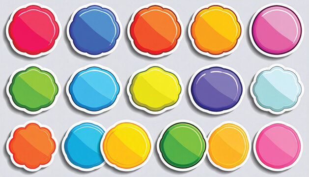 Colorful flower shaped candy or cookie.