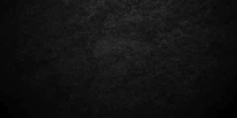 Obraz premium Distressed dark black old wall paper grunge background. black blackboard chalkboard texture. black concrete wall texture vintage grunge charcoal rough, distress backdrop background.