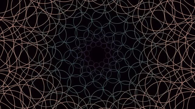 Geometric mandala pattern abstract background design for creative projects