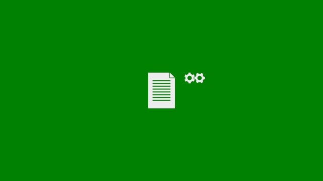 Task Prioritization, Work Priority, Task Management, Productivity and Workflow, Efficiency, One Task at a Time, One Thing at a Time - Minimal Flat Design Motion Graphics Clip, Green Screen, 7.5% Gray