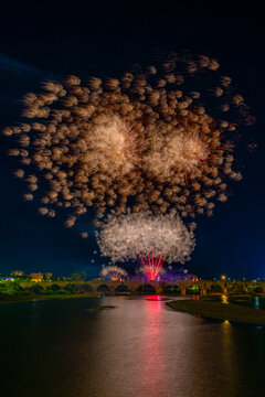 New Year 2027 fireworks celebration in Badajoz
