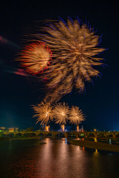New Year 2027 fireworks celebration in Badajoz