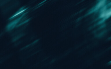 Obraz premium Dark blue green light streak, abstract teal glow background.Abstract motion blur light background for poster,banner,presentation,cover etc.