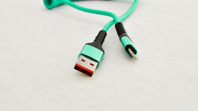 USB Cable for Smartphone, Charger, and Data Cable: High-quality cable ready to keep your smartphone charged and efficiently connected.
