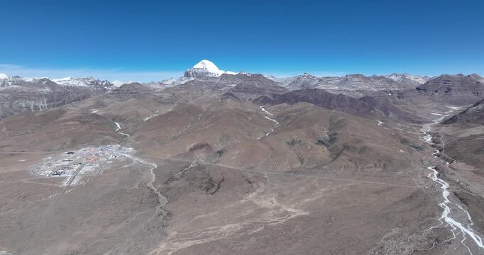 Mout Kailash landscape in tibet, China	