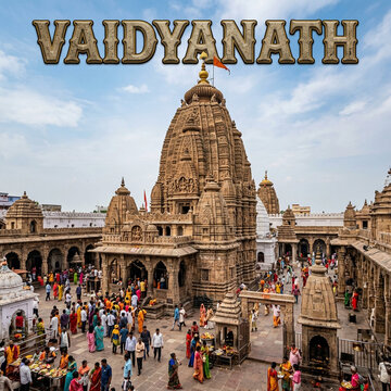 Baba Baidyanath Jyotirlinga Temple at Deoghar Jharkhand

