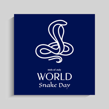 World Snake Day Social Media Instagram Post Banner Template