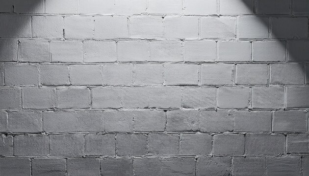 rough gray cinderblock wall painted backdrop illuminated by high key lighting copy space