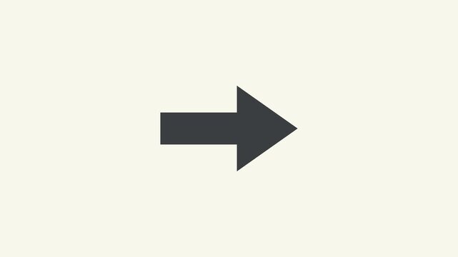 Arrow moving right Animation icon