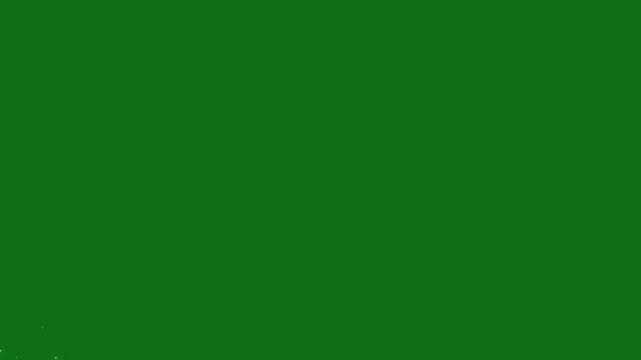 4k luxury magic glitter transition with shiny star particles on green background, twinkling white sparkle animation, blinking retro vector star doodles, magic particle burst, 4k