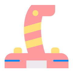 Virtual Joystick Vector Design Icon Style © Circle Grid