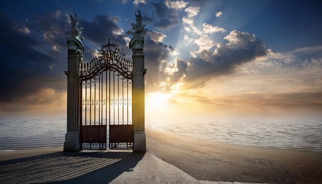 the gates of heaven that wait after death