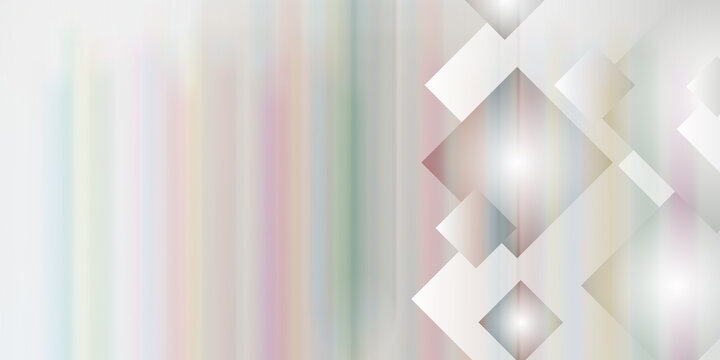 Abstract background with multicolored gradient vertical lines and diamonds