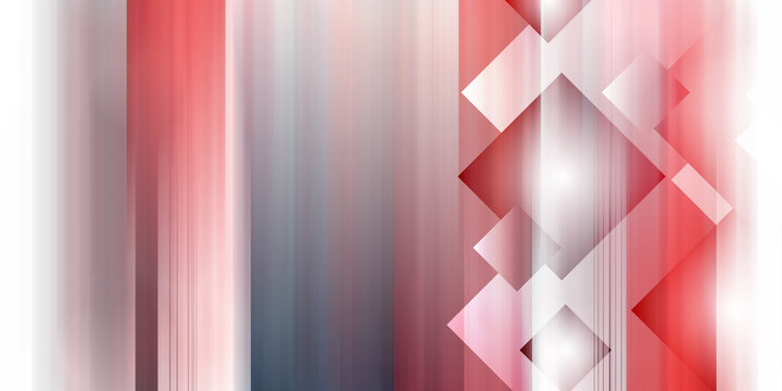 Abstract background with geometric diamond shapes and red gradient