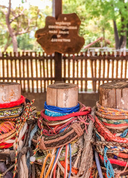 Choeung Ek Genocidal Center Memorial and Historic Site of the Killing Fields near Phnom Penh, Cambodia