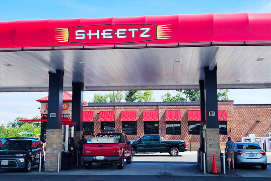 Sheetz Gas Station and Convenience Store, Ruther Glen, Virginia, USA