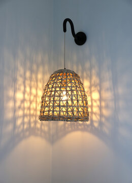 rattan light 