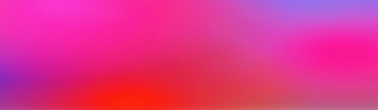Bold hot pink magenta red gradient banner background for vivid modern poster design