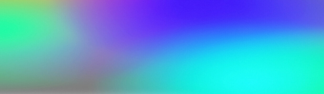 Soft green mint purple blue teal gradient banner background for modern design use
