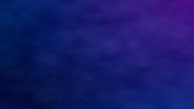 Dark navy blue and violet purple gradient background with moody cloudy smoke texture