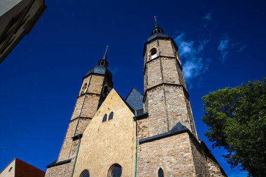 the historic german town of eisleben