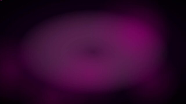 Abstract purple light bokeh animation 4k background, with soft glowing, particles and dark, gradient texture