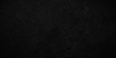 Obraz premium Abstract Black Paper Texture Background with Dark Grunge Rough Surface Vintage Canvas Material for Wallpaper and Textured Design Backdrop