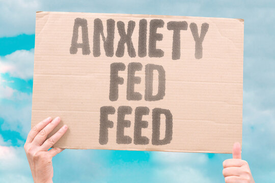 "Anxiety fed feed" Social media algorithms fuel worry. FUEL. WORRY. ALGORITHMS. SOCIAL. MEDIA.