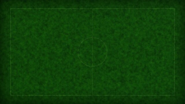 Green grass texture on a soccer field, with markings on an empty sports pitch stadium. Suitable for sportsrelated projects and designs.