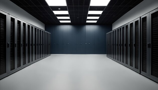 Empty backup data center for business continuity and security