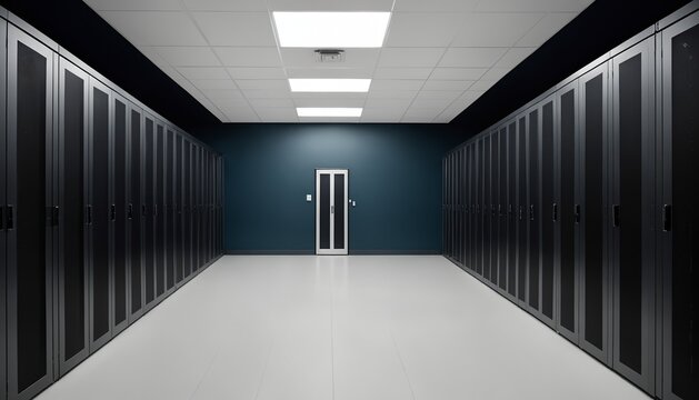 Empty backup data center for business continuity and security