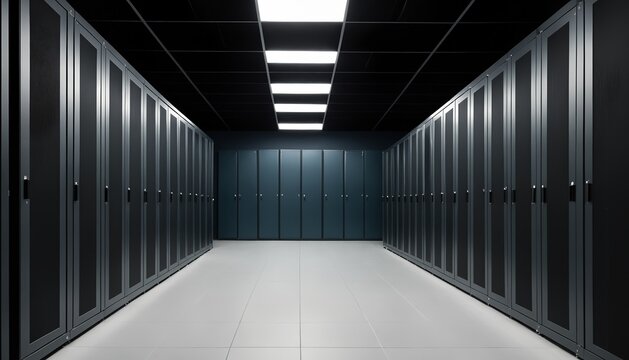 Empty backup data center for business continuity and security