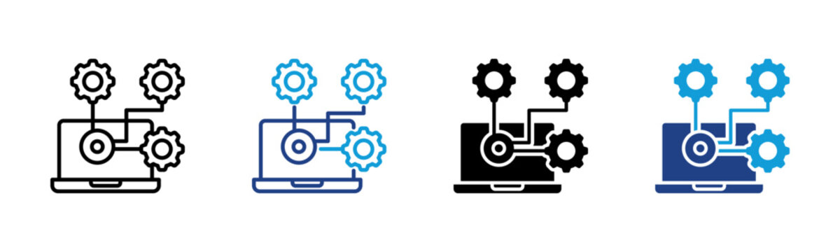 Control Center Web icon with multiple style collection