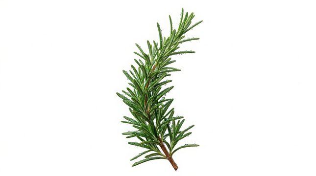 Fresh juniper branch isolated on white background with needle like evergreen tree plant life evergreen botanical background isolated christmas seasonal woodland decoration vegetation