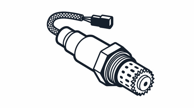 Automotive oxygen sensor for vehicle exhaust system.