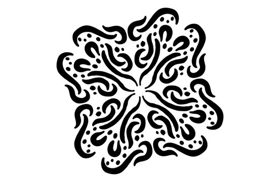 A beautiful mandala that holds deep meaning to a wounded heart
